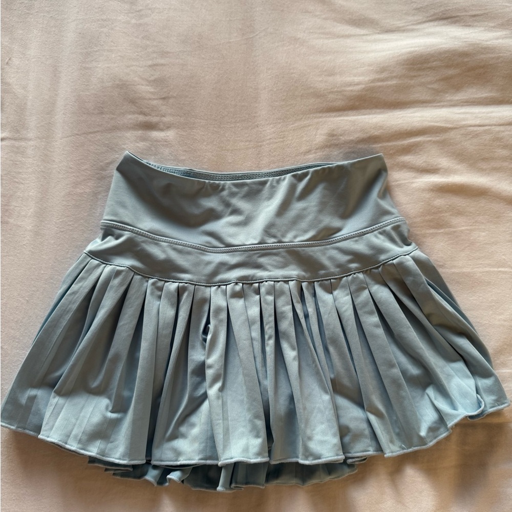 Gold hinge light Blue Skirt